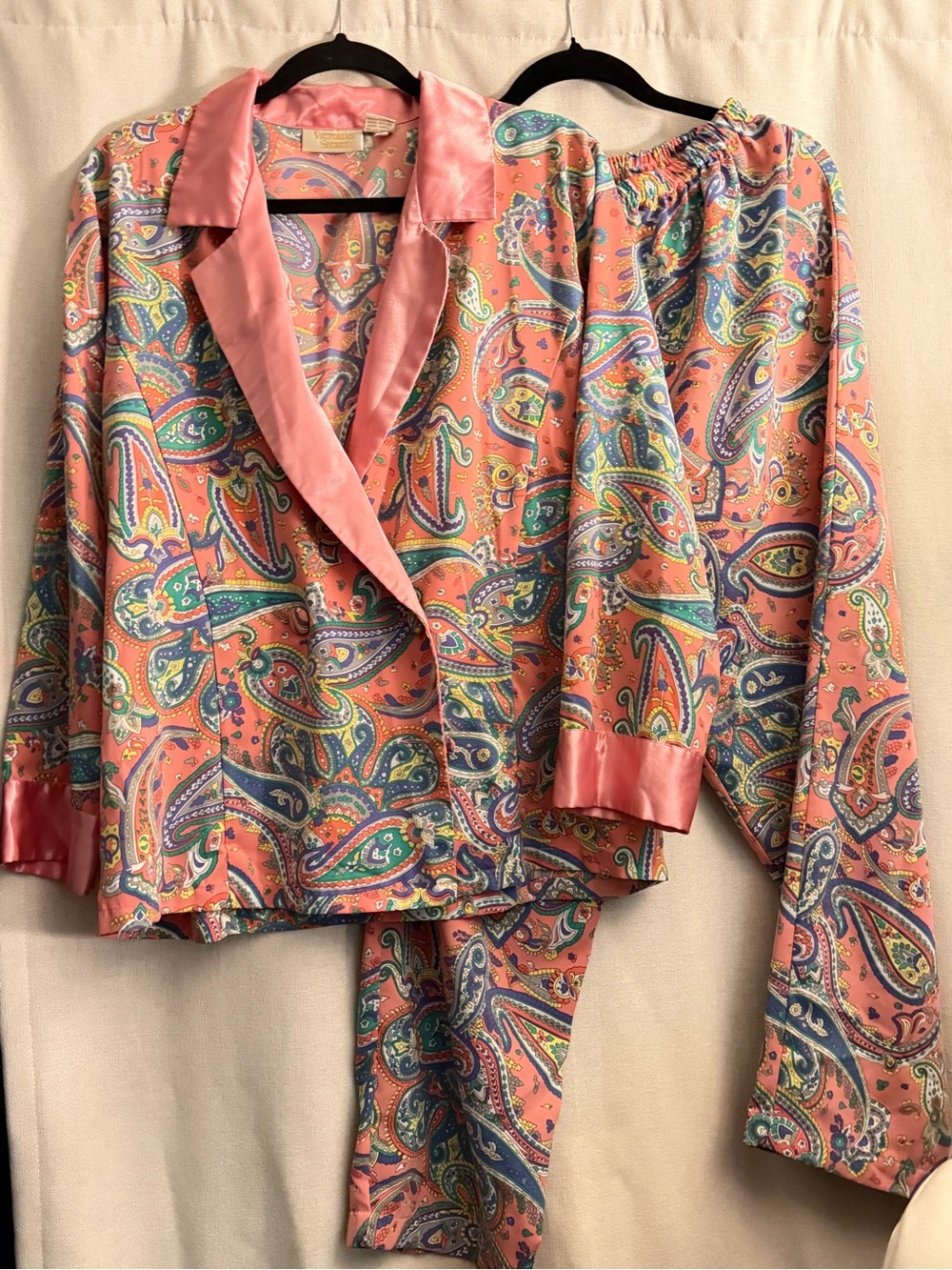 Pink Paisley VS Pajama Set